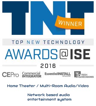 AIA Systeme werden auf der ISE 2016 als bestes Heimkino und Multiroom-System ausgezeichnet AIA Systeme werden auf der ISE 2016 als bestes Heimkino und Multiroom-System ausgezeichnet
