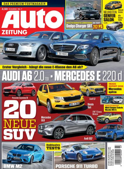 Der Stern strahlt: Mercedes-Benz ist Sieger des Image-Reports 2016 / Leser-Umfrage von AUTO ZEITUNG zeigt aktuelles Stimmungsbild der Automobil-Konsumenten (FOTO)