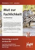 Terminhinweis der JUGH: Mut zur Fachlichkeit