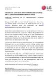 Udo Sekulla wird neuer Director Sales und Marketing bei LG Electronics Mobile Communications