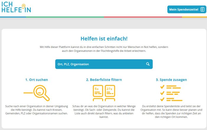 Flüchtlingshilfe 2.0