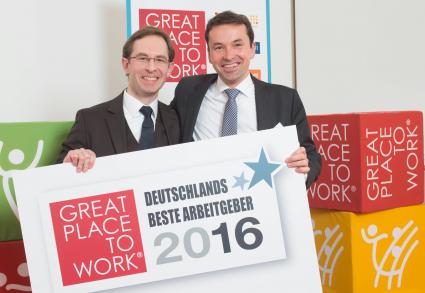 Assure Consulting gehört wieder zu „Deutschlands besten Arbeitgebern“:
Neue Mitarbeiter fühlen sich willkommen (FOTO)
