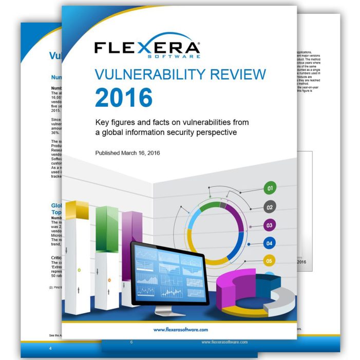 Flexera Software veröffentlicht Vulnerability Review 2016 von Secunia Flexera Software veröffentlicht Vulnerability Review 2016 von Secunia