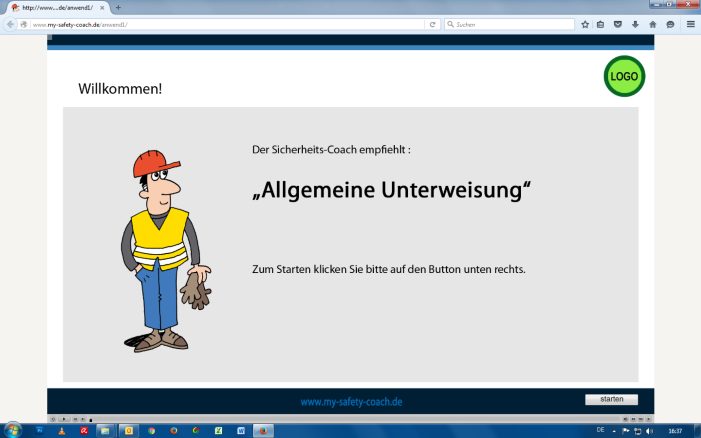Neue Software für Sicheheitsunteweisungen nach §12 ArbSchG und §4 DGUV-Vorschrift 1