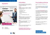 Für jeden das richtige Seminar