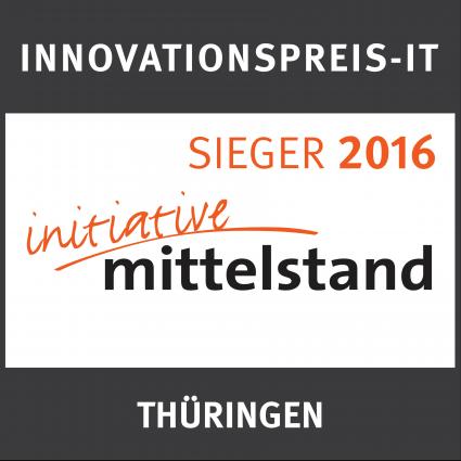 INNOVATIONSPREIS-IT 2016: Siegerpokal Thüringen geht an TAF mobile GmbH (FOTO)