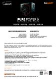 be quiet! Pure Power 9 CM: Einstiegs-Netzteil mit neuer Topologie und verbesserter Technik
