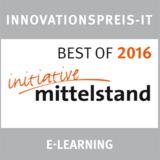 100-köpfige Fachjury überzeugt: Video Role-Play als „BEST OF 2016“ mit Platz 2 in der Kategorie e-Learning prämiert