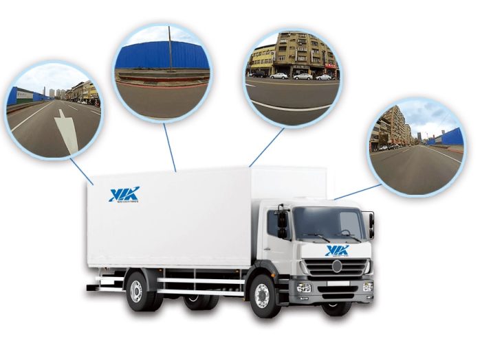 VIA zeigt sein Mobile360 Surround View System auf der Mid-America Trucking Show 2016 VIA zeigt sein Mobile360 Surround View System auf der Mid-America Trucking Show 2016