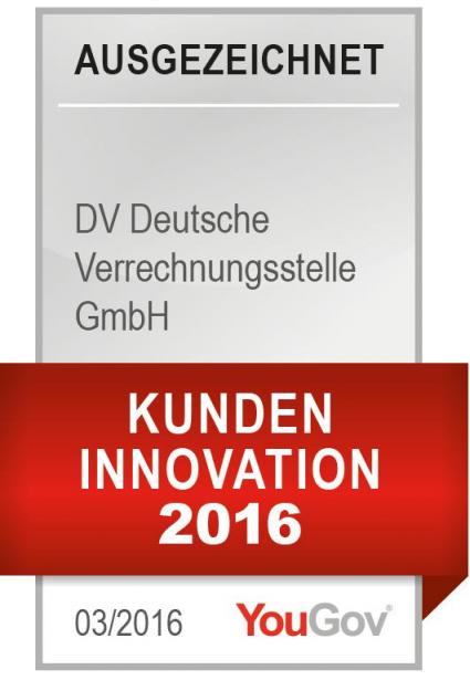 „Kunden-Innovation 2016“: Deutsche Verrechnungsstelle wurde für ihr
einzigartiges Leistungspaket für Handwerk und Mittelstand ausgezeichnet (FOTO)