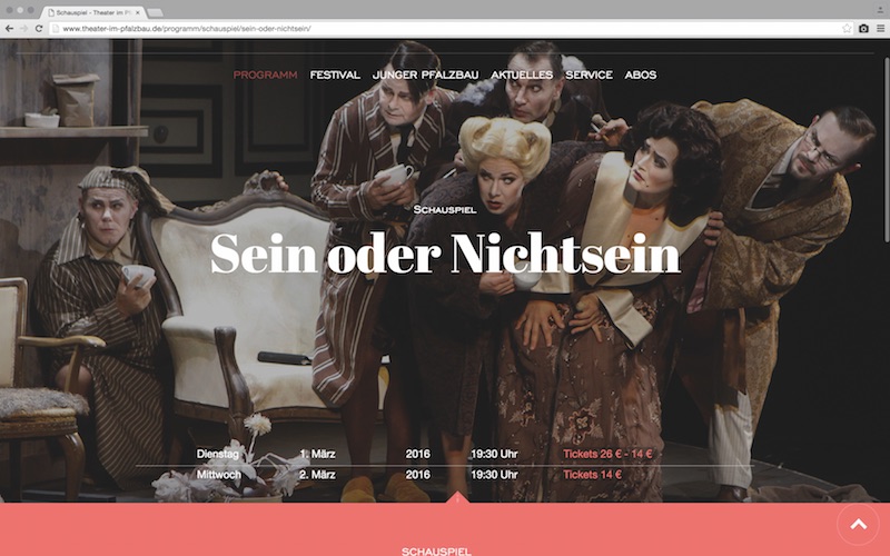 Digitale Bühne für das „Theater im Pfalzbau“