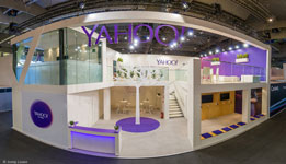 DIMAH inszeniert YAHOO! für marbet auf Mobile World Congress