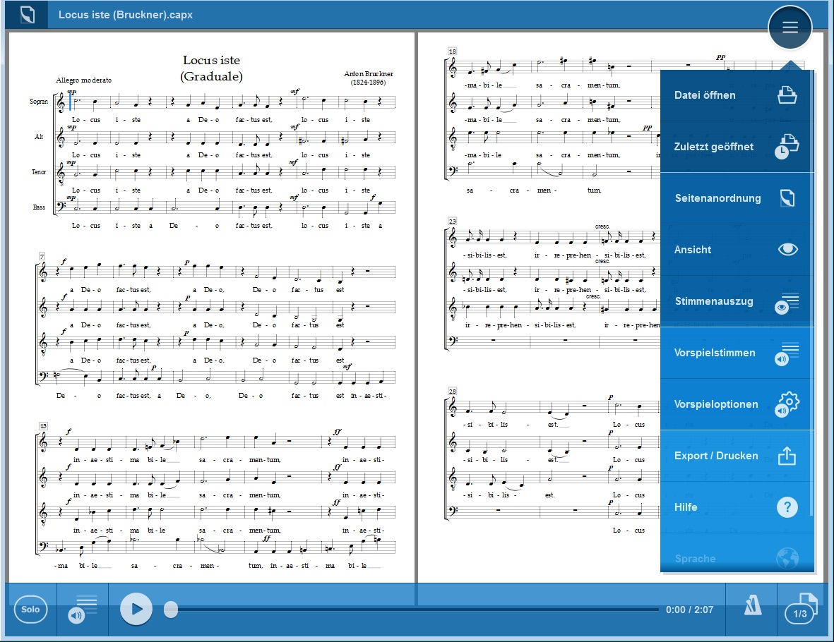Der neue capella reader