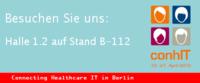 i-SOLUTIONS Health auf der conhIT 2016: Digitalisierung medizinischer und administrativer Kernprozesse entlang gesamter Behandlungskette