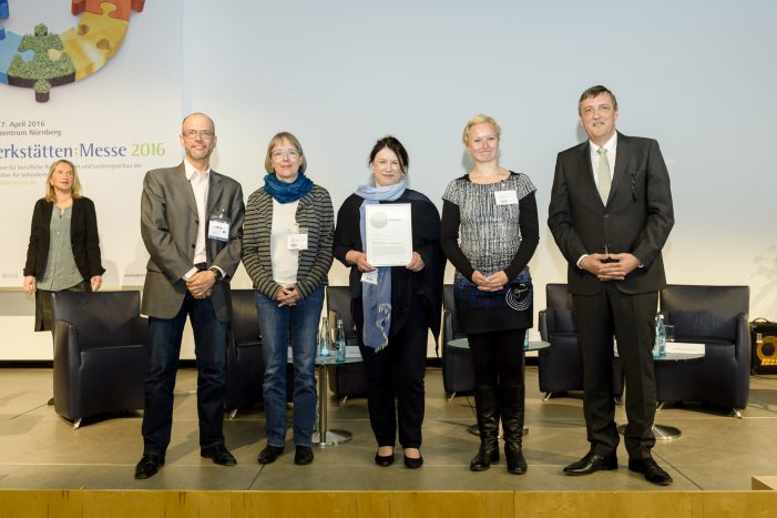 BAG WfbM verleiht exzellent-Preis auf Werkstätten:Messe 2016