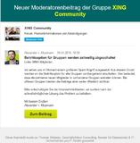 Spam-Angriff auf XING legt Gruppen lahm
