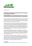 Hortonworks und Syncsort gehen Partnerschaft für die optimierte ETL-Übernahme in Hadoop ein