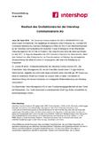 Wechsel des Großaktionärs bei der Intershop Communications AG