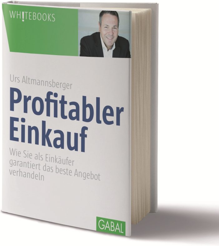 „Profitabler Einkauf“: Verhandlungstrainer Urs Altmannsberger bringt Verhandlungsratgeber speziell für Einkäufer auf den Markt