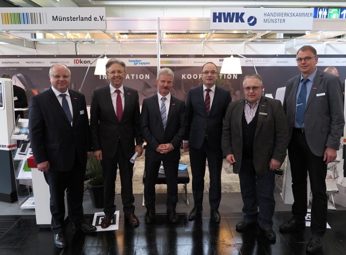 Hannover Messe: Gemeinschaftsstand der Handwerkskammer Münster für geballte Kompetenz Hannover Messe: Gemeinschaftsstand der Handwerkskammer Münster für geballte Kompetenz
