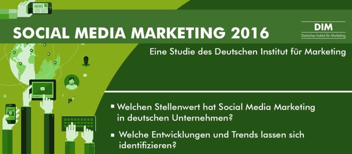 Studienergebnisse Social Media Marketing 2016 Studienergebnisse Social Media Marketing 2016