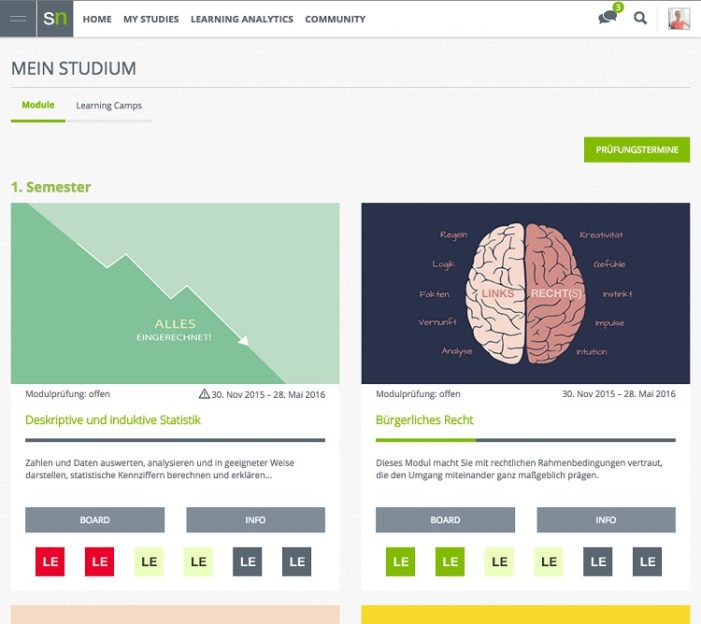 Das Onlinestudium live erleben beim –onlineplus campus day–