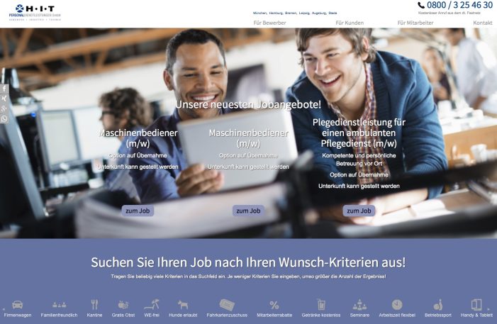 Per Mausklick zum neuen Job