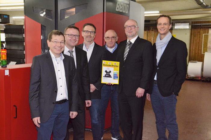 Wurzel Mediengruppe druckt Fachmagazin Deutscher Drucker mit persönlichem Titelfoto Wurzel Mediengruppe druckt Fachmagazin Deutscher Drucker mit persönlichem Titelfoto