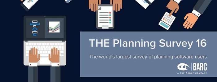 Rekordergebnis im BARC THE Planning Survey16: Jedox mit Spitzenpositionen in 12 Kategorien