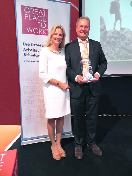 Pascoe gewinnt Sonderpreis „Betriebliche Gesundheitsförderung“ / Krankenstand bei Pascoe rund 50 % unter dem Branchendurchschnitt (FOTO)