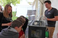 TH Wildau mit 3D-Drucker, Biosensor und Mikroalgen-Bioreaktor beim 4. Potsdamer Tag der Wissenschaften am 21. Mai 2016
