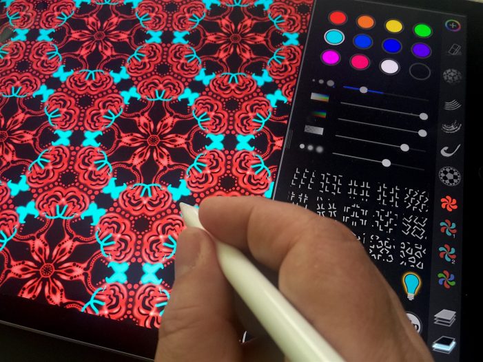 Zeichen App iOrnament unterstützt Apple Pencil und 3D Touch Zeichen App iOrnament unterstützt Apple Pencil und 3D Touch