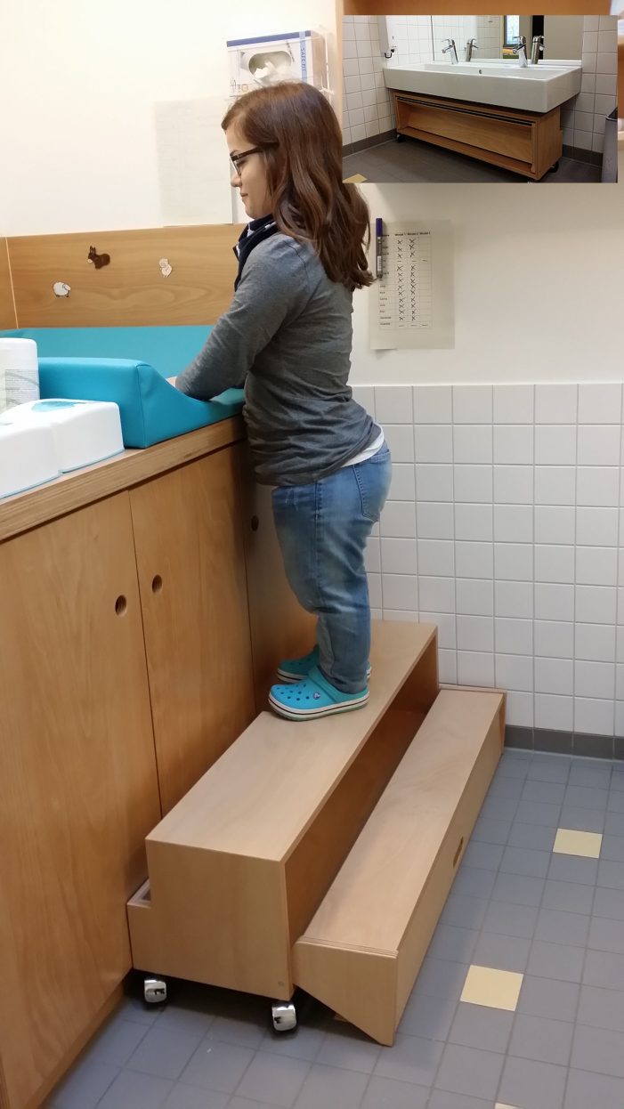 Aufstiegshilfe für kleine Menschen Aufstiegshilfe für kleine Menschen
