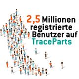 Die CAD-Community von TraceParts zählt nun 2,5 Millionen registrierte Benutzer