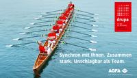 Snychron mit Ihnen. Zusammen stark. Unschlagbar als Team. Heute startet die drupa 2016