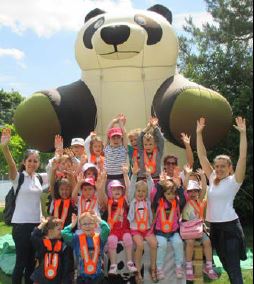 Pressemitteilung: WWF Sponsorenlauf mit globegarden Kinderkrippen
