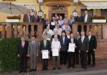 17 Goldene Meister 2016 aus Buchen und Umgebung haben vor 50 Jahren die Meisterprüfung absolviert