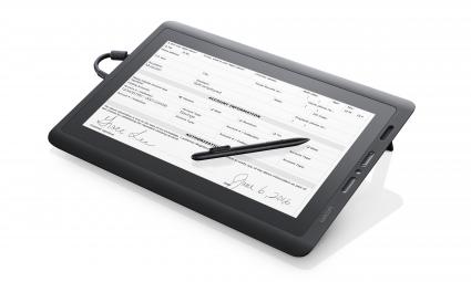 Das Stift-Display DTK-1651 von Wacom kombiniert hohe Auflösung mit kompakter Bauform und bietet sichere und papierlose elektronische Dokumentenlösungen (FOTO)