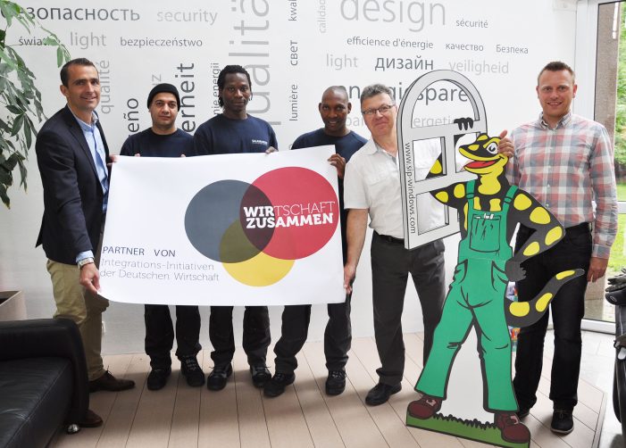 Flüchtlingsintegration mit Perspektive – Salamander tritt deutscher Integrationsinitiative „WIR ZUSAMMEN“ bei