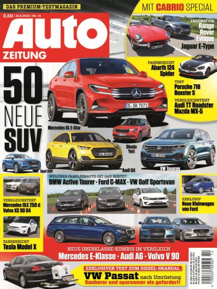 VW Abgas-Skandal: Neue Software für Dieselmotoren besteht Test der Auto Zeitung / Motor-Update senkt nicht nur Emission, sondern auch den Diesel-Verbrauch (FOTO)