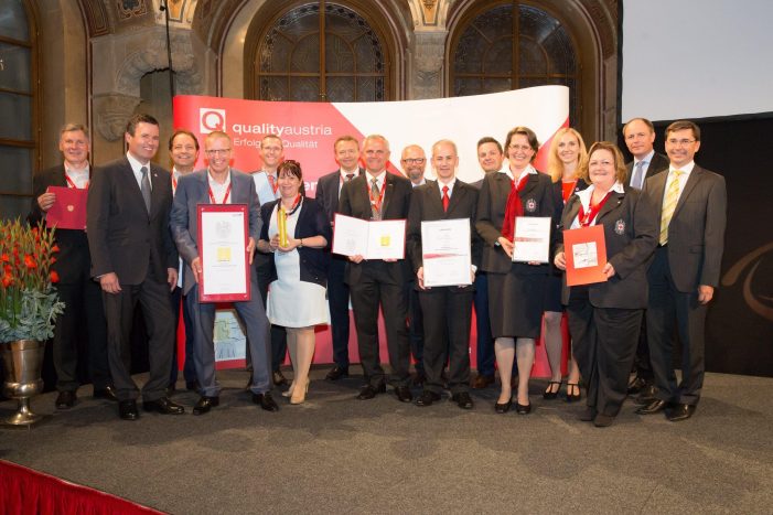 Staatspreis Unternehmensqualität 2016 geht an Blattaria Betriebshygiene