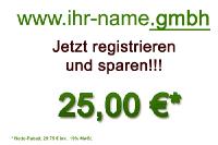 www.name.gmbh – für nur 13,20 EUR