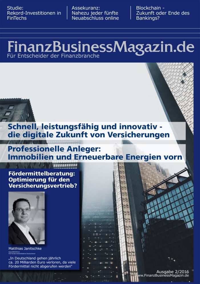 Versicherungsmarkt von innovativen Fin-Tech Produktideen überrollt