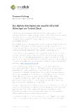 Der digitale Arbeitsplatz der oneclick AG erhält Gütesiegel von Trusted Cloud