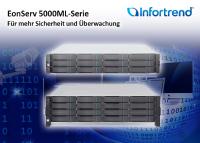 Starline stellt die NVR-Appliance EonServ 5000ML-Serie von Infortrend für bis zu 150 Kameras vor