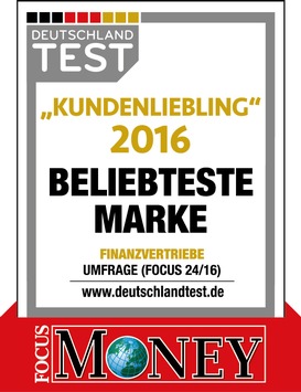 Ausgezeichnete Marke: Deutsche Vermögensberatung ist Kundenliebling 2016 (FOTO)