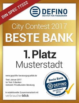 „GfQ City Contest“ – erste Ergebnisse bereits im Juli 2016 (FOTO)