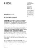 B. Braun wächst in Südafrika