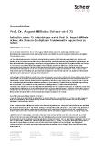 Prof. Dr. August-Wilhelm Scheer wird 75
