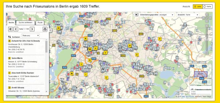 Auf dem Weg zum Friseur ein paar Items einsammeln: Gelbe Seiten integriert Pokestops in seine Karte Auf dem Weg zum Friseur ein paar Items einsammeln: Gelbe Seiten integriert Pokestops in seine Karte